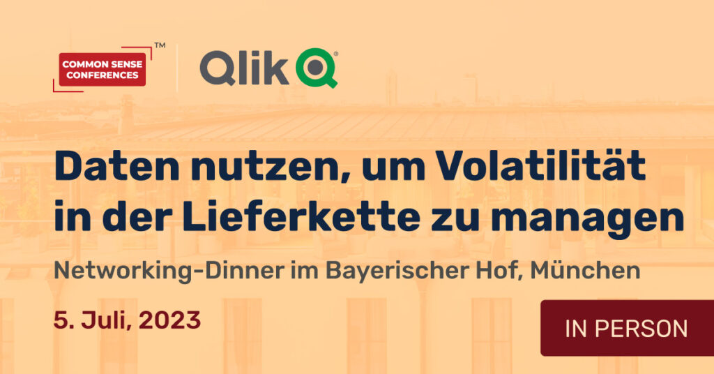 Common Sense Network & Learn

Dit rondetafelgesprek met Qlik en Talend had als doel om de rol van data in het beheren van volatiliteit in de supply chain te onderzoeken en strategieën en best practices bloot te leggen die organisaties...