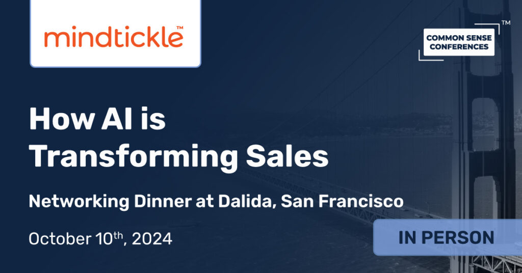 Mindtickle - Oct 10 - How AI is Transforming Sales