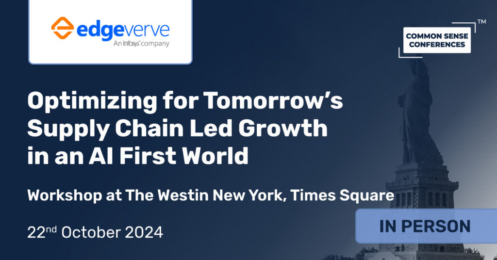 Common Sense Network & Learn

Ready to tackle growth challenges in sectors like Food & Beverage, Health & Beauty, and Consumer durables? Join our workshop to discover AI-driven strategies for scaling non-big-box channels, optimizing...