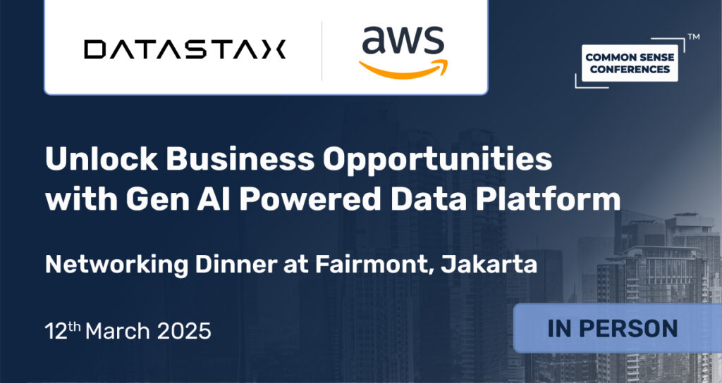 Common Sense Network & Learn

Join us for an exclusive dinner discussion to explore how a modernized, GenAI-powered data platform can unlock new business opportunities, drive intelligent decision-making, and accelerate...