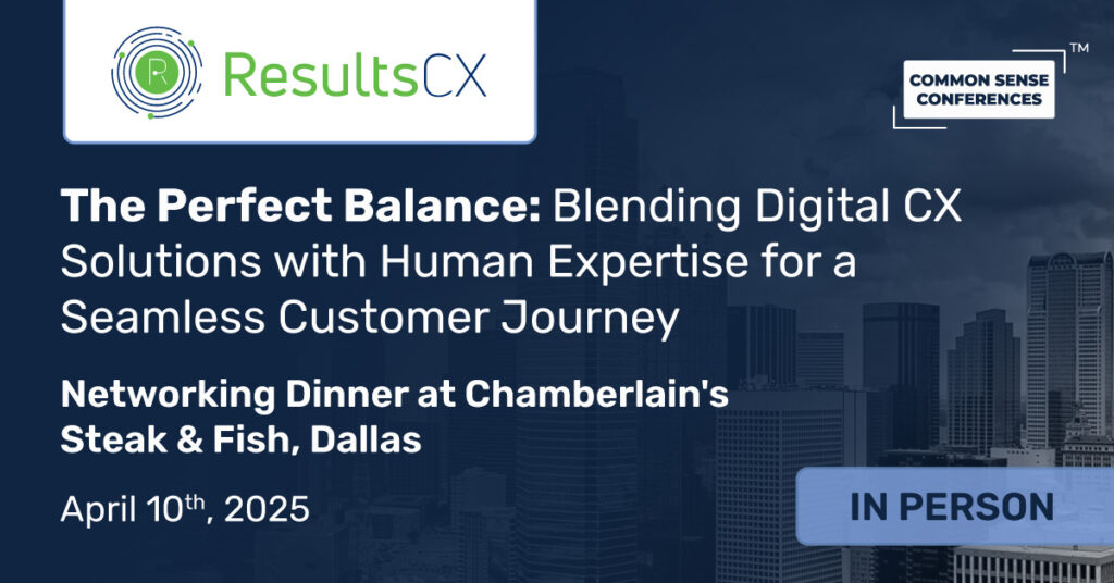 Common Sense Network & Learn

This exclusive Roundtable brings together C-level CXM leaders to explore how businesses can leverage cutting-edge digital tools while ensuring that human interactions remain an integral....