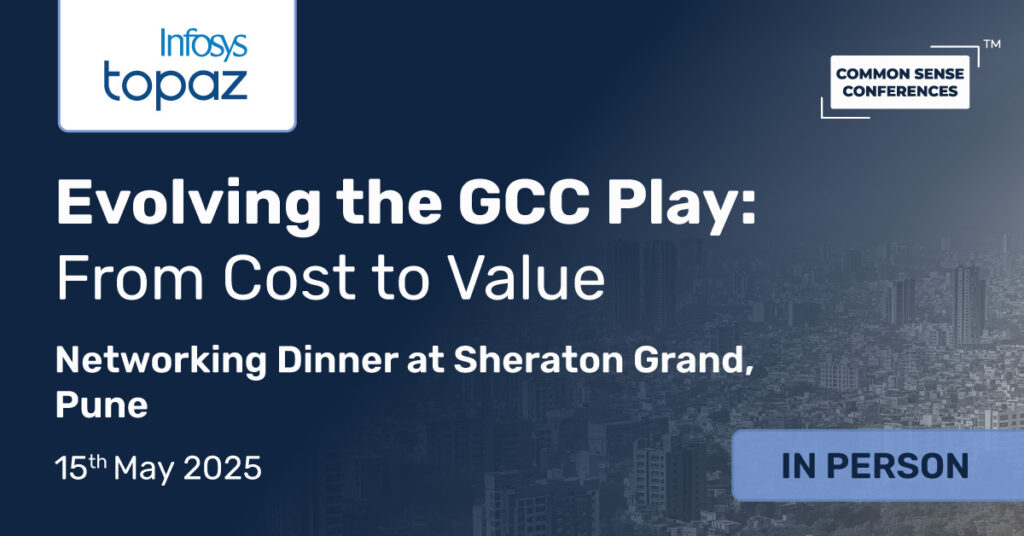 Common Sense Network & Learn

As the global insurance industry evolves, GCCs are increasingly expected to move beyond traditional cost-saving roles and become key enablers of business transformation. The shift from cost-focused operations to...