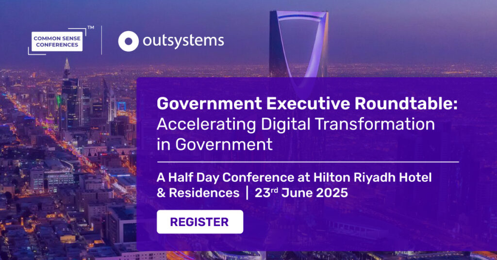 Common Sense Single-Sponsor Conference

Join us for an exclusive executive roundtable focused on how government leaders can fast-track digital transformation using AI and low-code platforms to deliver faster, smarter, and more citizen-centric services...
