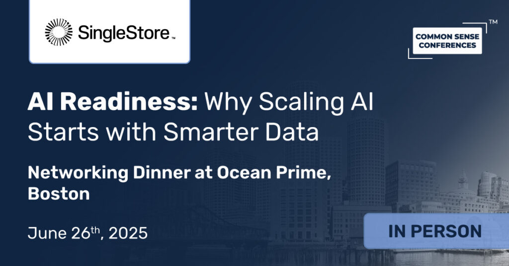 Common Sense Network & Learn

Companies across all industries are feeling the pressure to harness AI, but without the right foundation, even the best initiatives can fall short. Many organizations struggle to move beyond...