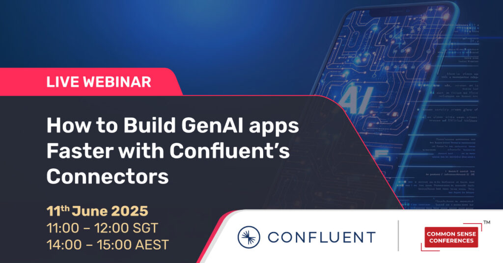 Common Sense Live 

If you're working on RAG (Retrieval-Augmented Generation) architecture or facing delays due to slow batch processing or siloed data, this session is for you. You'll see how to streamline AI pipelines...